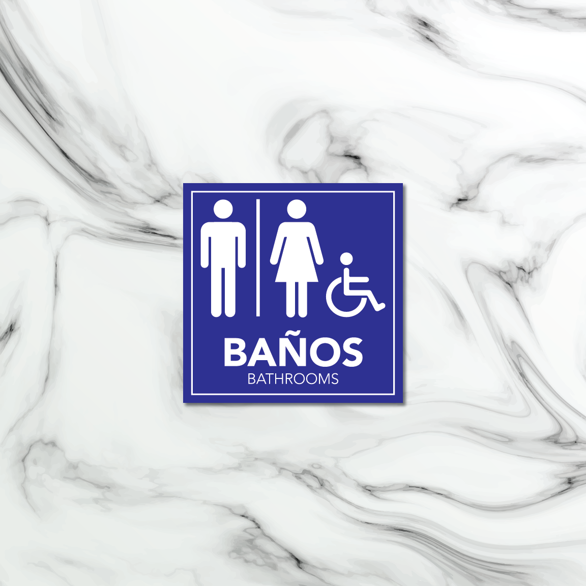 Señalización para Baños Prioritarios Mixtos