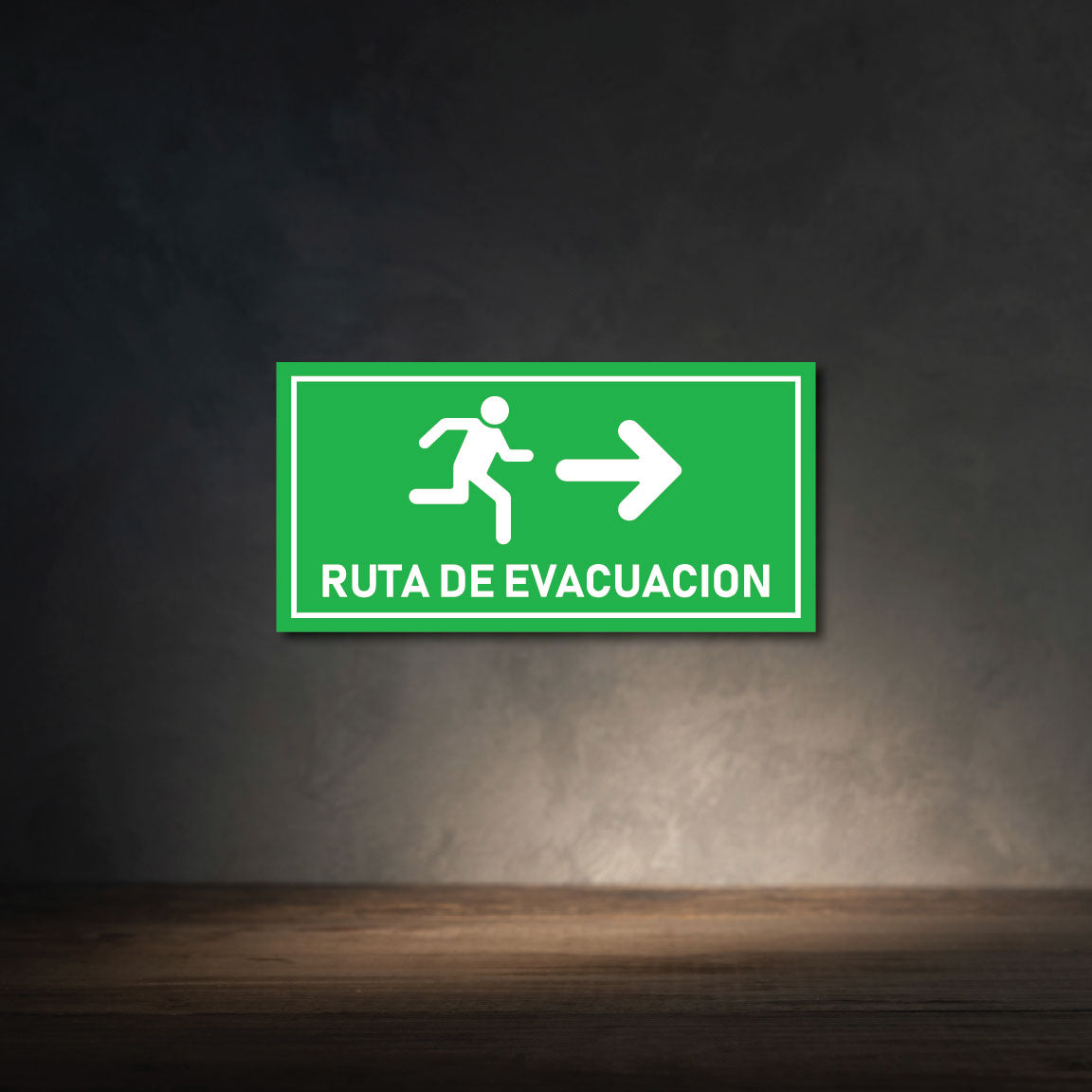 Ruta de Evacuación Derecha