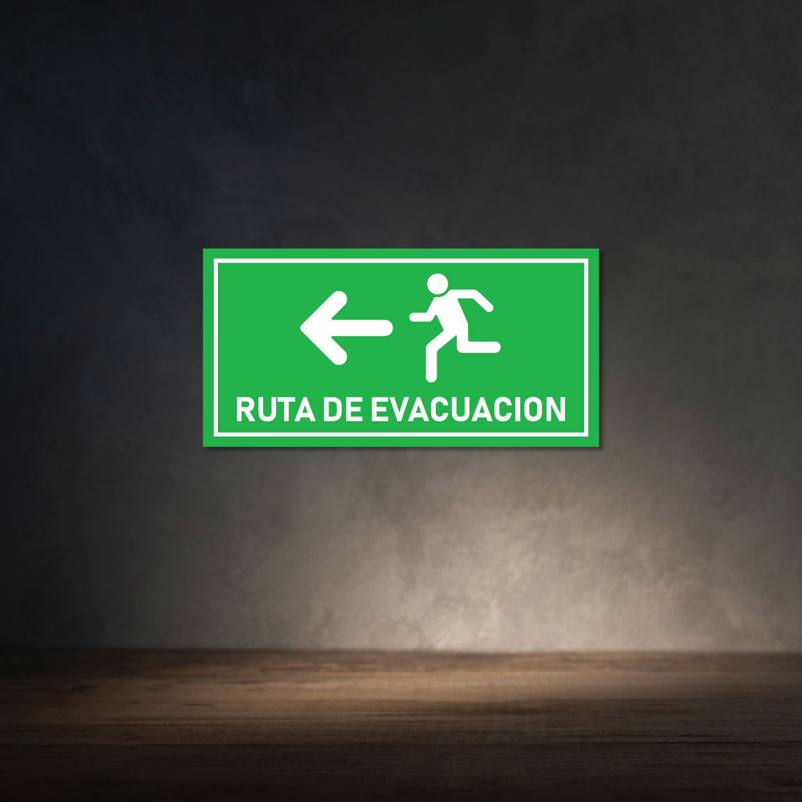 Ruta de Evacuación Izquierda