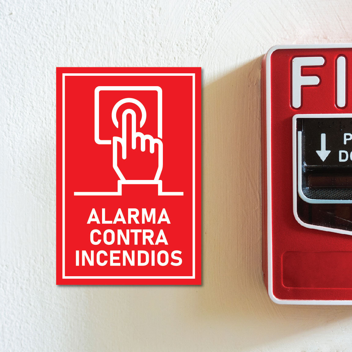 Señal Alarma Contra Incendio