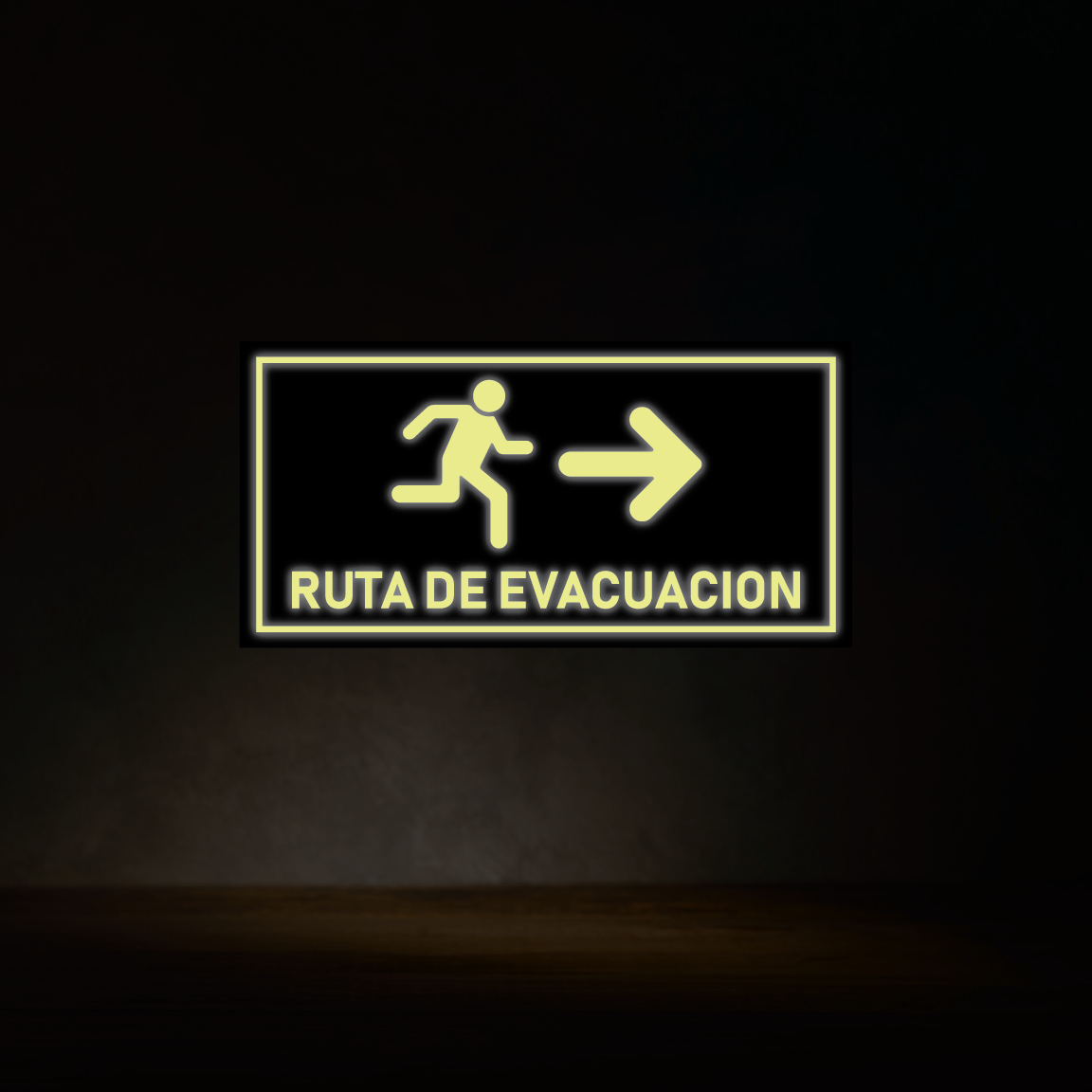 Ruta de Evacuación Derecha