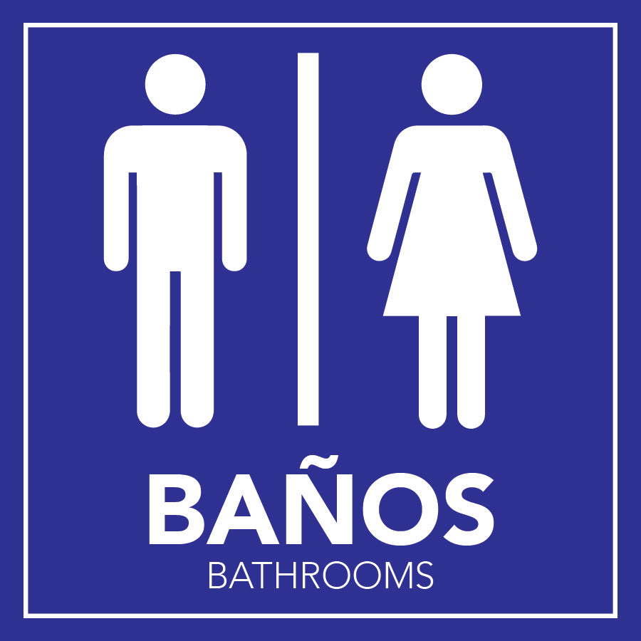 Señalización para Baños Mixtos